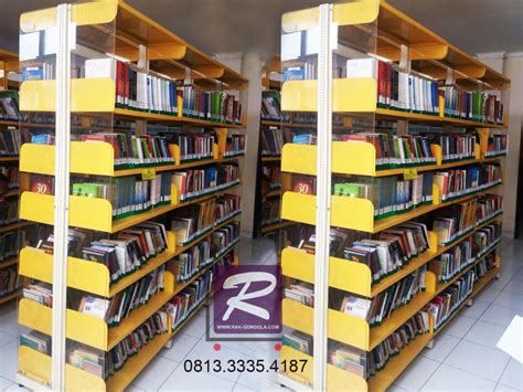 rak-toko-buku-perpustakaan | Jual Rak Gondola Minimarket Murah