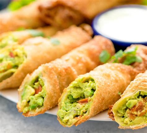 Avocado Egg Rolls - Kirbie's Cravings