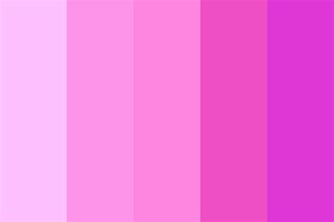 Cute Pink Shades Color Palette | Color palette pink, Pink color schemes ...