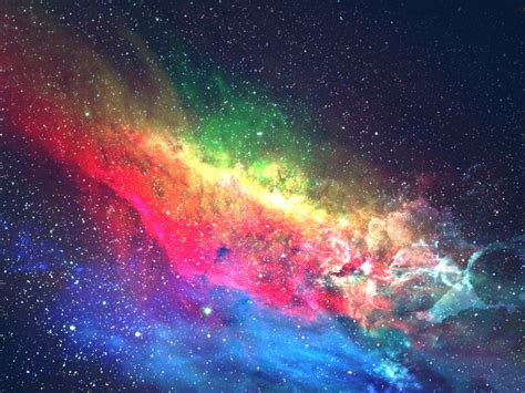 Download 800x600 wallpaper colorful, galaxy, space, digital art, pocket ...