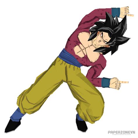 Dragon Ball Figures Son Goku SSJ4 Fusion Dance | Paperzone VN