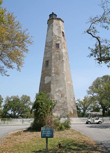 Bald Head Lighthouse, North Carolina at Lighthousefriends.com