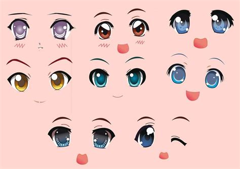 Tipos de Ojos Anime ^.^ | Chibi eyes, Chibi drawings, Anime eyes