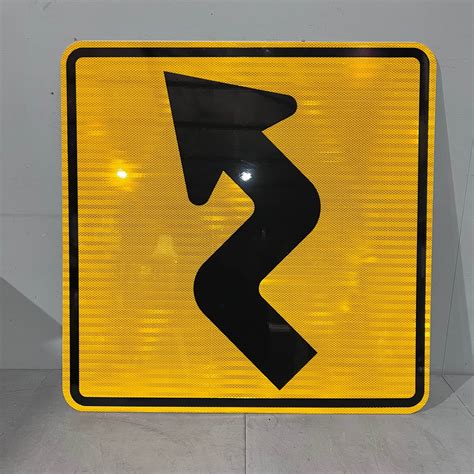 American Black Arrow Symbol Road Sign | Tramps Prop Hire