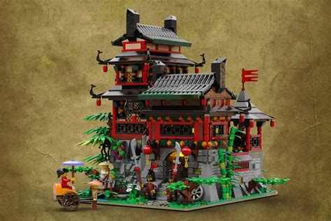 Red Dragon Castle | Lego ninjago, Lego castle, Lego