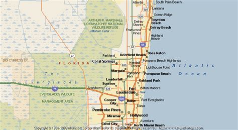 Map of Coral Springs