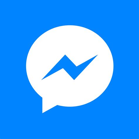 Facebook Messenger white Logo PNG Transparent & SVG Vector - Freebie Supply