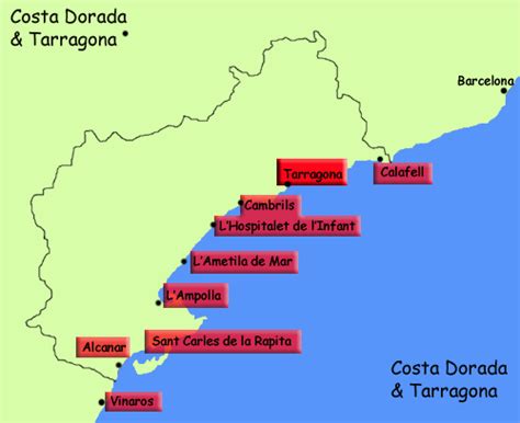 Costa Dorada and Tarragona, Spain - Tourist Information