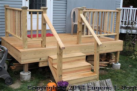 Deck Stair Railing Post Attachment | Railing Design Website