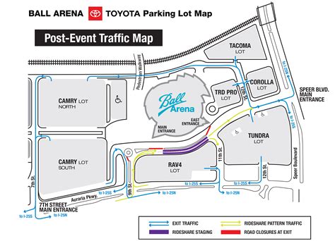 Parking & Directions | Ball Arena