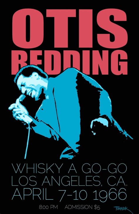 Otis Redding 1966 Tour Poster - Etsy