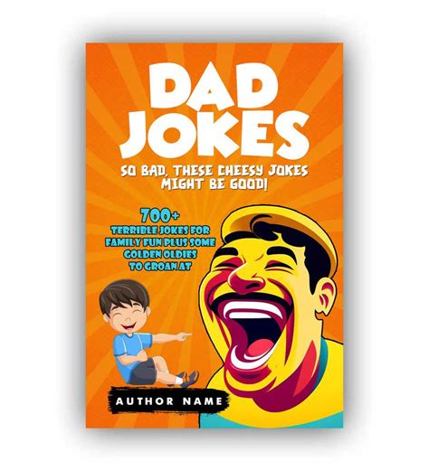 Entry #123 by srumby17 for Book Cover Dad Jokes | Freelancer