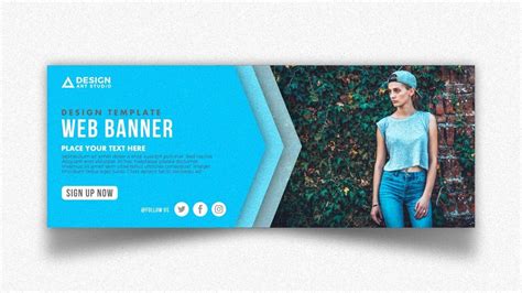 Make a Simple Web Banner Design in Affinity Designer | Web banner ...