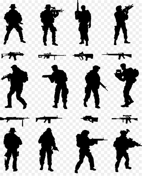 Free Soldiers Marching Silhouette, Download Free Soldiers Marching Silhouette png images, Free ...