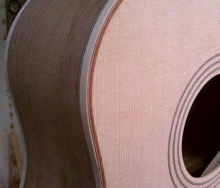 Acoustic Guitar Binding Ideas - Westfarthing Woodworks