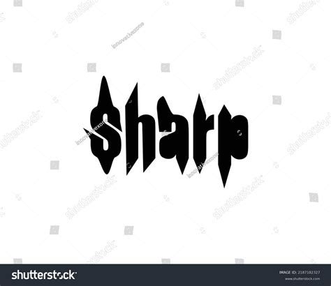 Sharp Logo Vector Symbol Illustration Concept Stock Vector (Royalty Free) 2187182327 | Shutterstock