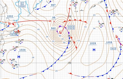 Weather Map With Isobars - Anetta Mathilda