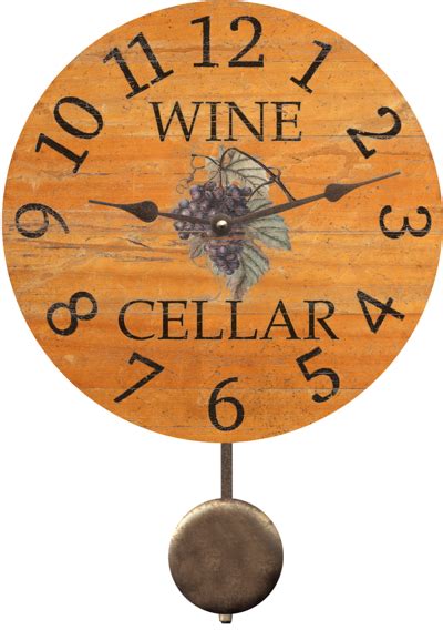 Wine Barrel Clock-Aged Looking Wine Barrel Clock