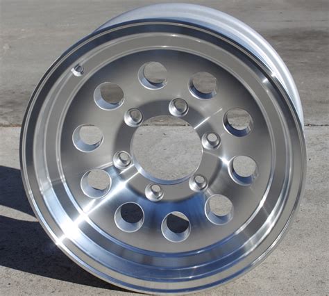 15" Aluminum Mod Trailer Wheel 6 Hole