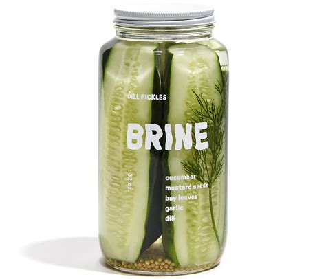 Dill Pickles — Brine