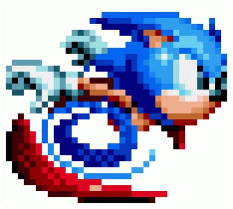 Sonic Sprite Animation Gif