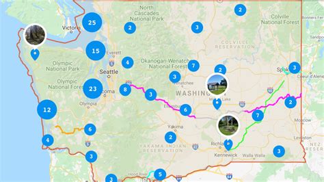 Interactive State Park Map - Washington State Parks Foundation