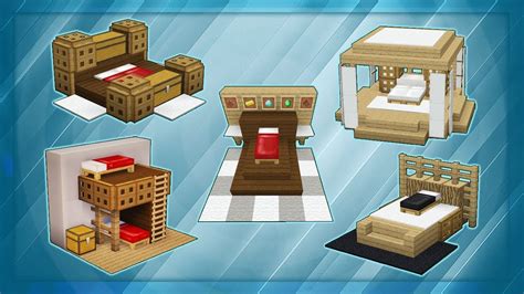 20 Minecraft Bed Designs! - Nhịp Sống