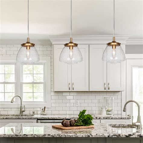 Glass Pendant Lights Over Kitchen Island – Things In The Kitchen