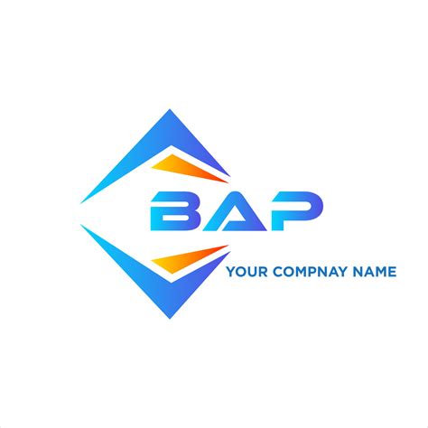 BAP abstract technology logo design on white background. BAP creative initials letter logo ...