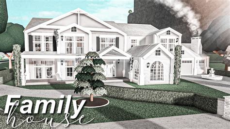 Family House Bloxburg Speedbuild - YouTube