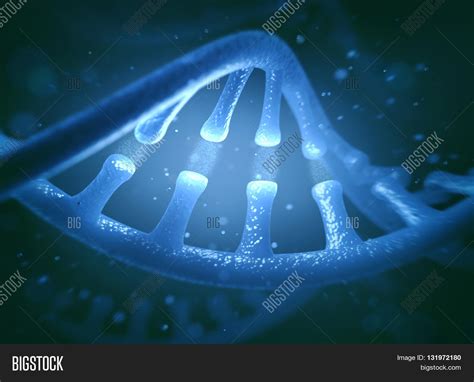 3D Image Concept DNA RNA Molecules Image & Photo | Bigstock