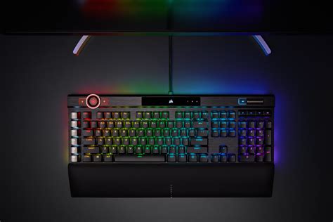 Corsair's K100 RGB mechanical gaming keyboard is loaded with bells and whistles | TechSpot