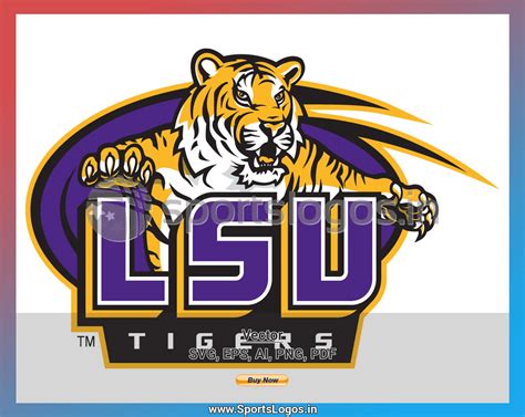 LSU Tigers - College Sports Vector SVG Logo in 5 formats - SPLN002483 ...