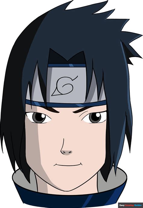 How To Draw Sasuke Uchiha Shippuden