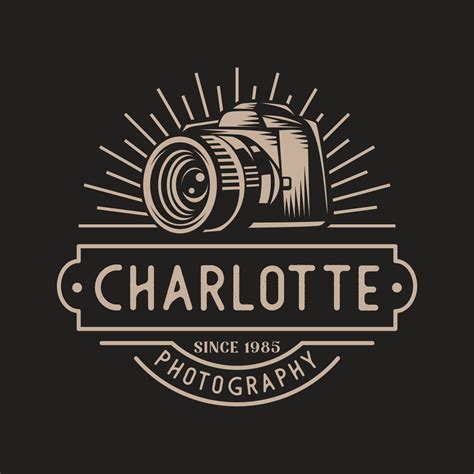 Vintage Retro camera logo design vector 8671042 Vector Art at Vecteezy