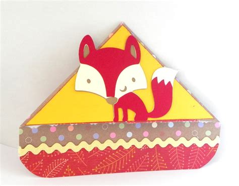 Little Fox corner bookmark