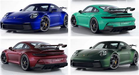 Porsche Dealer Renders New 911 GT3 In Paint-To-Sample Colors | Carscoops