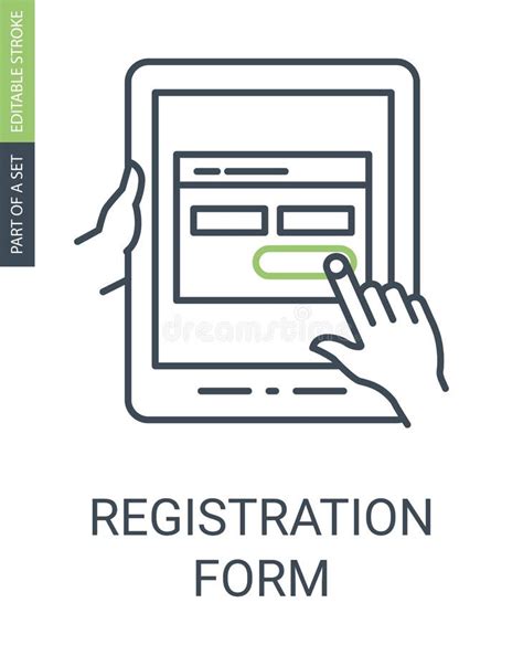 Registration Form Clipart