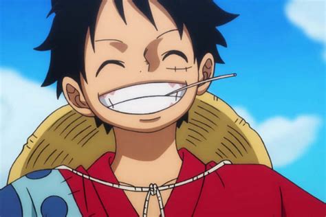 Download One Piece Anime Luffy Smiling Picture | Wallpapers.com