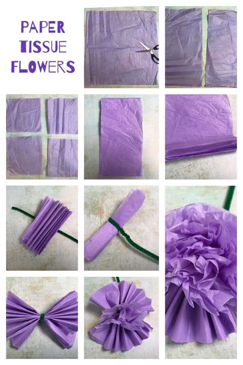 Tissue Paper Easy Flowers at Bernadette Coats blog