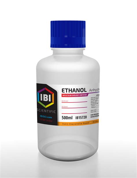 Ethanol | Anhydrous Alcohol | RNA & DNA Extraction | IBI Scientific