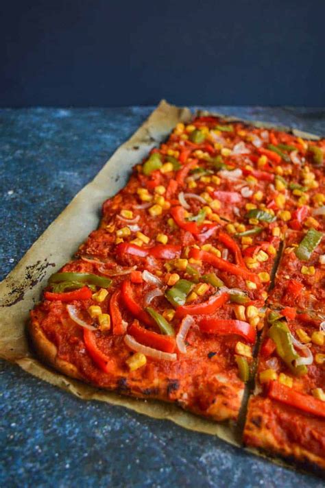 Best Spicy Pizza Recipe - The Fiery Vegetarian