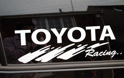 Toyota Racing Sticker