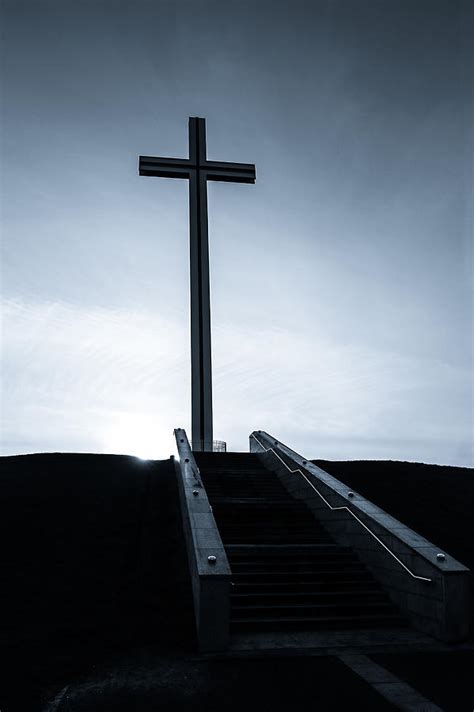 Steps to The Papal Cross Photograph by Semmick Photo - Pixels