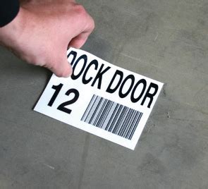 Floor Location Label Solutions from Warehouse Partners