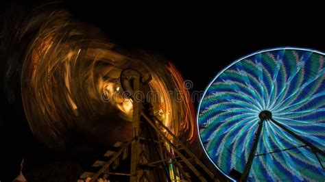 Night Rides at the Fair stock photo. Image of defocused - 62476290