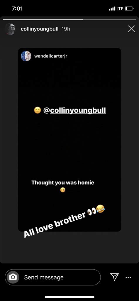 Collin’s Instagram story 😂 : r/clevelandcavs