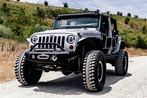 Silver Bullet: Lifted Jeep Wrangler on Fox Suspension Shocks — CARiD ...