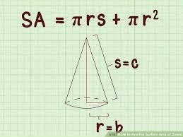 Surface Area of a Cone Formula: Concept and Solved Examples