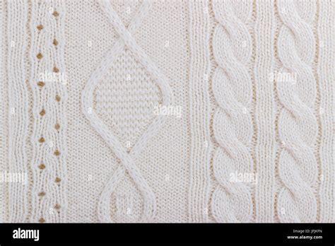 Texture of knitted woolen fabric Stock Photo - Alamy